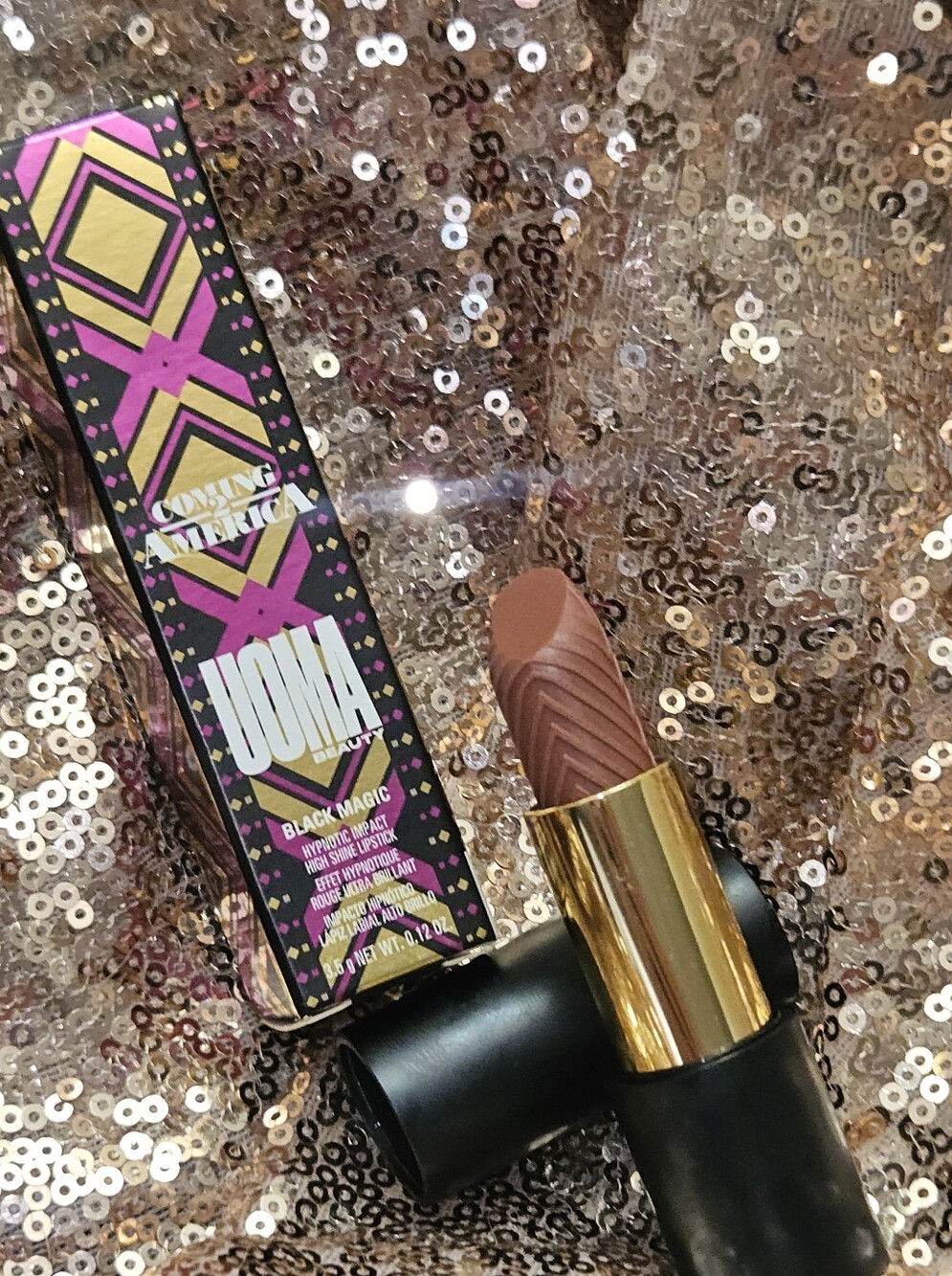 Uoma Beauty Peaches & Akeem Lipstick - limited edition